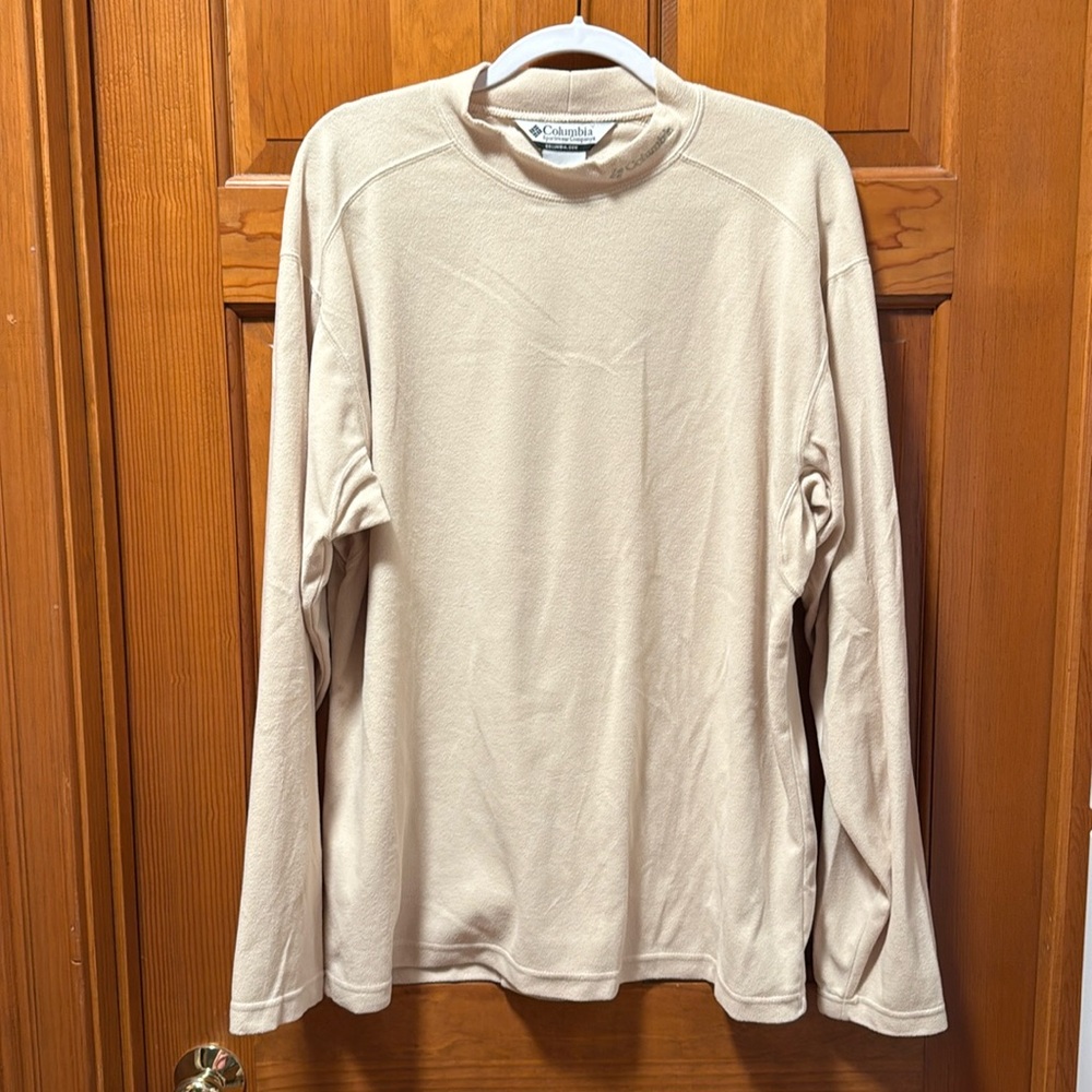 ⭐️Men’s Columbia Long Sleeve Mock Turtleneck Shirt Size XL